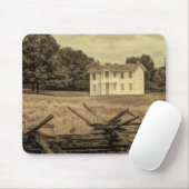 Tapis De Souris Paysage rural du Sud Maison rurale coloniale rusti (Avec souris)