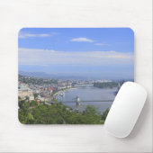 Tapis De Souris Paysage urbain de Budapest (Avec souris)