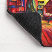 Tapis De Souris Paysage urbain de parallaxe - Mousepad (Coin)