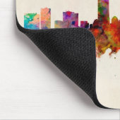 Tapis De Souris Paysage urbain d'horizon de Cleveland Ohio (Coin)