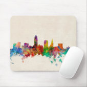 Tapis De Souris Paysage urbain d'horizon de Cleveland Ohio (Avec souris)