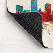 Tapis De Souris Paysage urbain d'horizon de Ville d'Oklahoma (Coin)