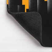 Tapis De Souris paysage urbain orange (Coin)