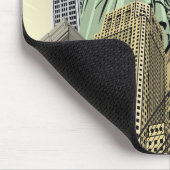 Tapis De Souris Paysage urbain stylisé superbe NYC (Coin)