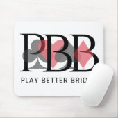 Tapis de souris PBB - Rouge (Avec souris)