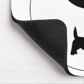 Tapis De Souris PBGV Ying Yang (Coin)