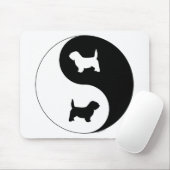 Tapis De Souris PBGV Ying Yang (Avec souris)