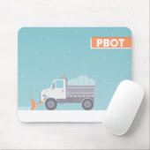 Tapis De Souris PBOT Snowplot Souris Pad (Avec souris)