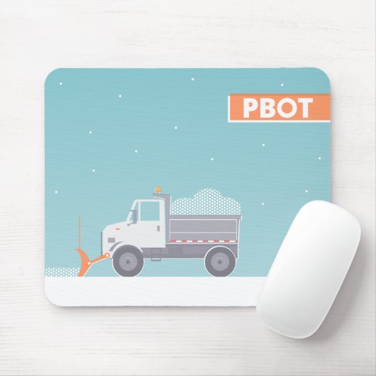 Tapis De Souris PBOT Snowplot Souris Pad (Avec souris)