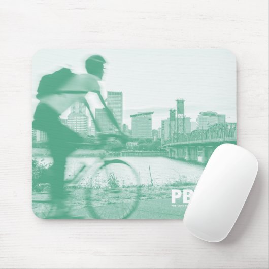 Tapis De Souris PBOT Vélo Mousepad (Avec souris)