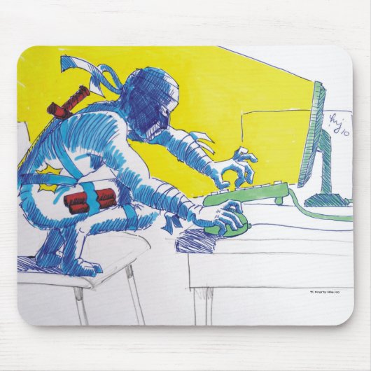 Tapis De Souris PC Ninja (Devant)