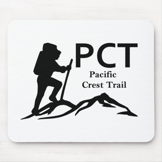 Tapis De Souris PCT - Pacific Crest Trail (Devant)