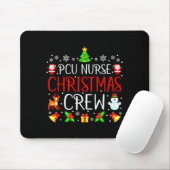 Tapis De Souris Pcu Nurse Christmas Crew Matching Xmas  (Avec souris)