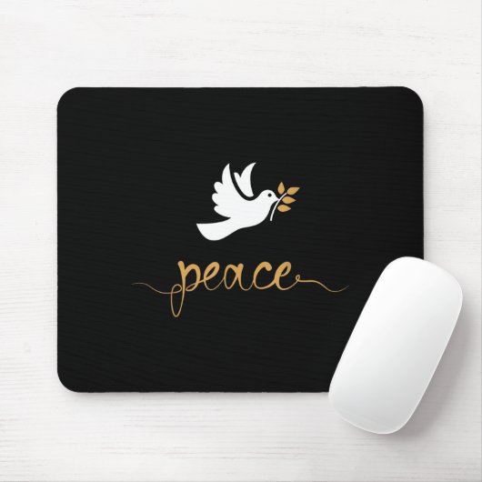 Tapis De Souris Peace Dove (Avec souris)