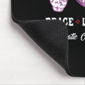 Tapis De Souris Peace Love cure Pancreatic cancer aware (Coin)