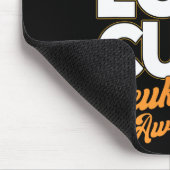 Tapis De Souris Peace Love Cure Support Leukemia Sensibilisation R (Coin)