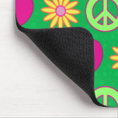 Tapis De Souris Peace Love Daisies (Coin)