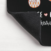 Tapis De Souris Peace Love guérison leucémie sensibilisation homme (Coin)