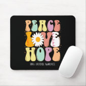 Tapis De Souris Peace Love Hope Drug Overdose (Avec souris)