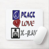 TAPIS DE SOURIS PEACE LOVE XRAY (Avec souris)