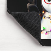 Tapis De Souris Peace Sign Hand Penguin Santa Christmas Penguin Pa (Coin)