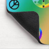 Tapis De Souris Peace Signs (Coin)