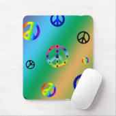 Tapis De Souris Peace Signs (Avec souris)