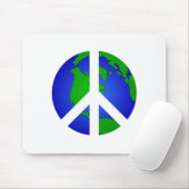 Tapis De Souris Peace World Peace (Avec souris)