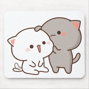 Tapis De Souris Peach Goma Love Mouse Pads