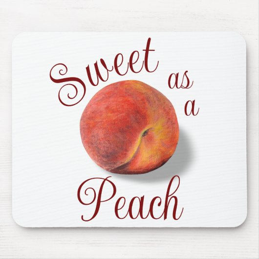 Tapis De Souris Peach Mouse Pouse (Devant)