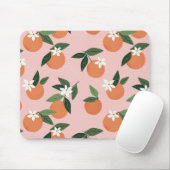 Tapis De Souris Peach Orange Juice Motif (Avec souris)