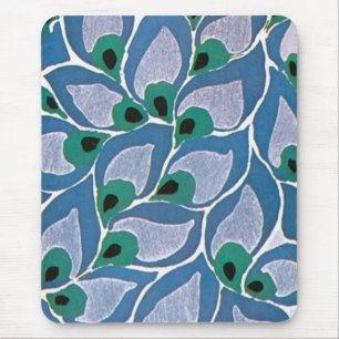 Tapis De Souris Peacock Art déco de Seguy