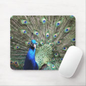 Tapis De Souris Peacock Mousepad (Avec souris)