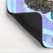 Tapis De Souris Peacock Unicorn (Coin)