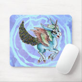 Tapis De Souris Peacock Unicorn (Avec souris)