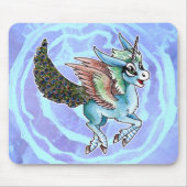 Tapis De Souris Peacock Unicorn (Devant)