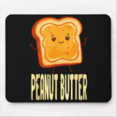 Tapis De Souris Peanut Butter & Jelly Matching Couple Friends (Devant)