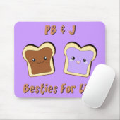 Tapis De Souris Peanut Butter and Jelly (Avec souris)