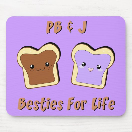 Tapis De Souris Peanut Butter and Jelly (Devant)