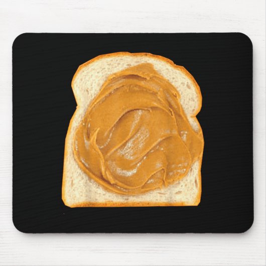 Tapis De Souris Peanut Butter On Bread Slice Costume Halloween Foo (Devant)