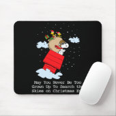 Tapis De Souris Peanuts The Flying Ace At Christmas (Avec souris)