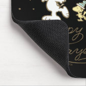 Tapis De Souris Peanuts Winter Skating T Shirt (Coin)