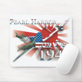 Tapis De Souris Pearl Habor 7 décembre 1941 (Avec souris)