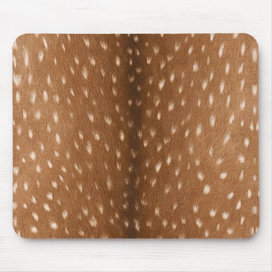 Tapis De Souris Peau //de cerfs communs (Devant)
