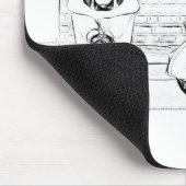 Tapis De Souris Peau de scooter (Coin)