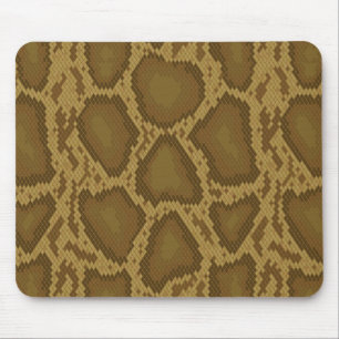 Tapis De Souris Peau de serpent, motif de reptile