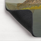 Tapis De Souris Pêche à la mouche truite Brown (Coin)