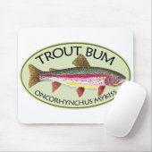 Tapis De Souris Pêche à la truite (Avec souris)