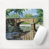 Tapis De Souris Pêche à la volée Pêche à la truite (Avec souris)