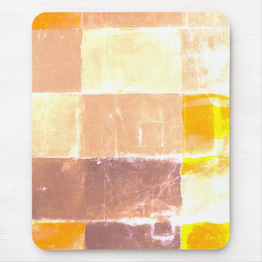 Tapis De Souris Pêche à plaid jaune (Devant)